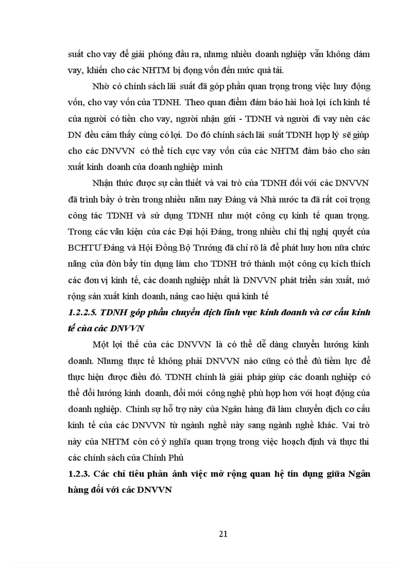 image for page Mở rộng tín dụng đối với các doanh nghiệp vừa và nhỏ tại Ngân hàng Nông nghiệp và Phát triển Nông thôn Hà Nội