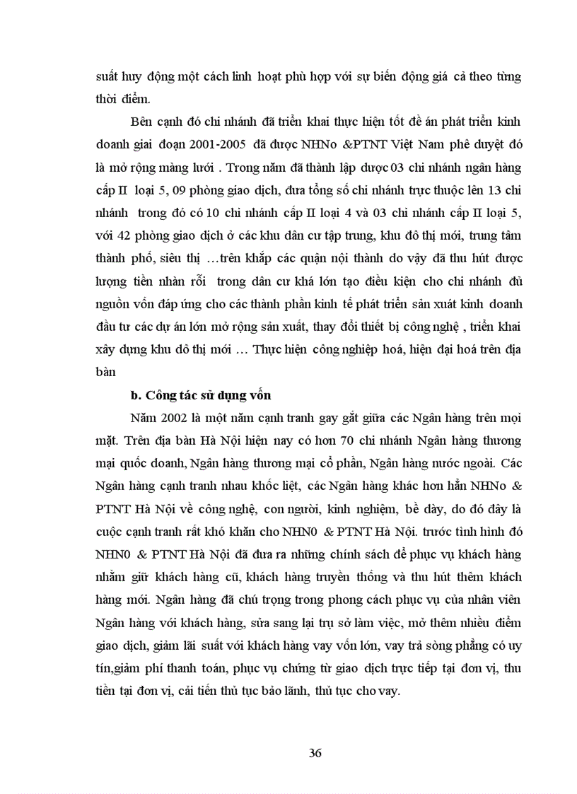 image for page Mở rộng tín dụng đối với các doanh nghiệp vừa và nhỏ tại Ngân hàng Nông nghiệp và Phát triển Nông thôn Hà Nội