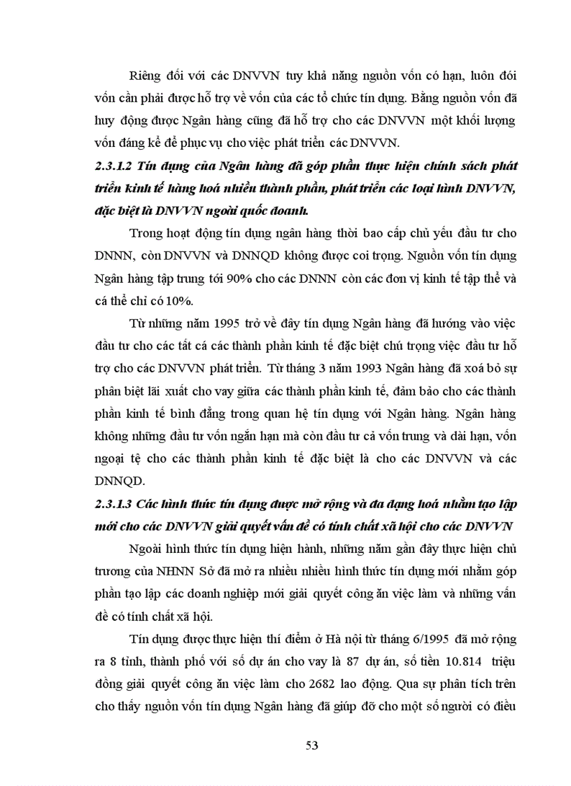 image for page Mở rộng tín dụng đối với các doanh nghiệp vừa và nhỏ tại Ngân hàng Nông nghiệp và Phát triển Nông thôn Hà Nội