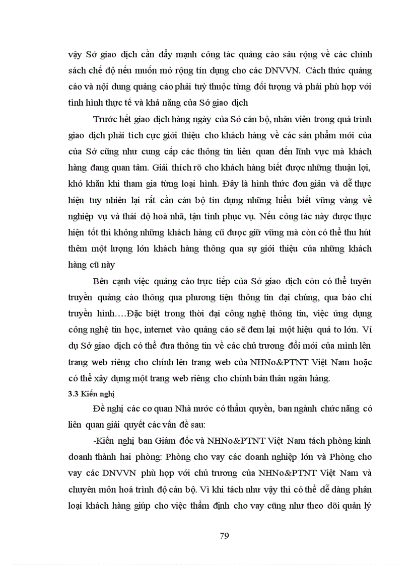 image for page Mở rộng tín dụng đối với các doanh nghiệp vừa và nhỏ tại Ngân hàng Nông nghiệp và Phát triển Nông thôn Hà Nội