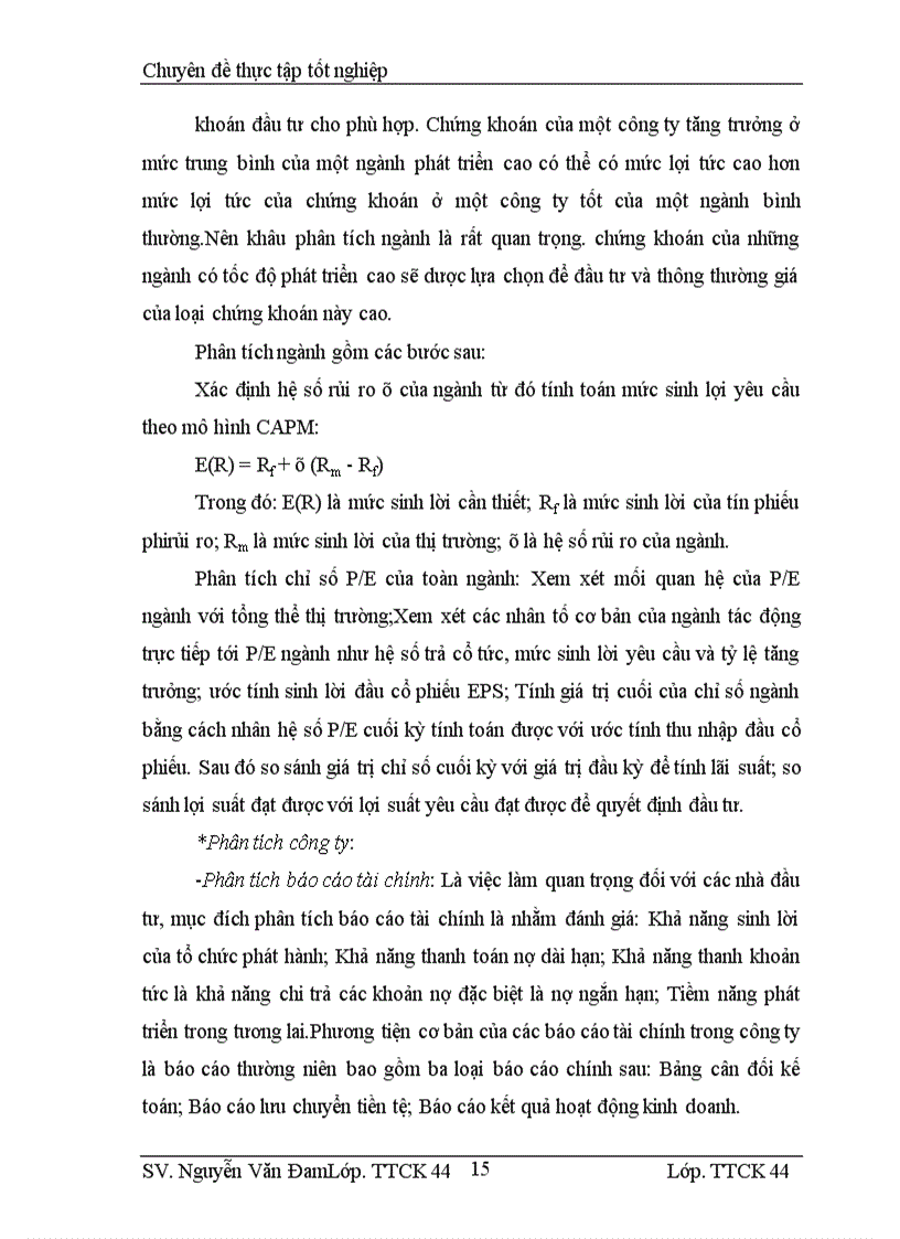 image for page Thực trạng của hoạt động phân tích Thị trường chứng khoán