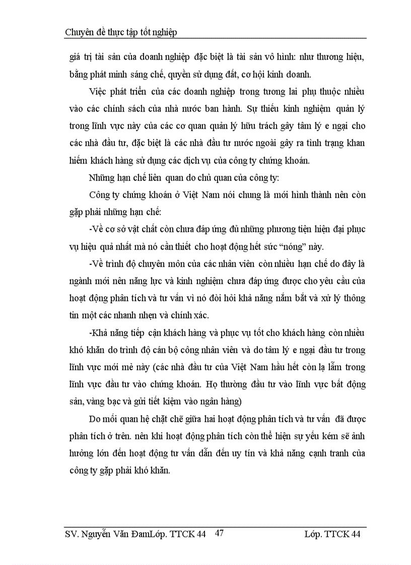 image for page Thực trạng của hoạt động phân tích Thị trường chứng khoán