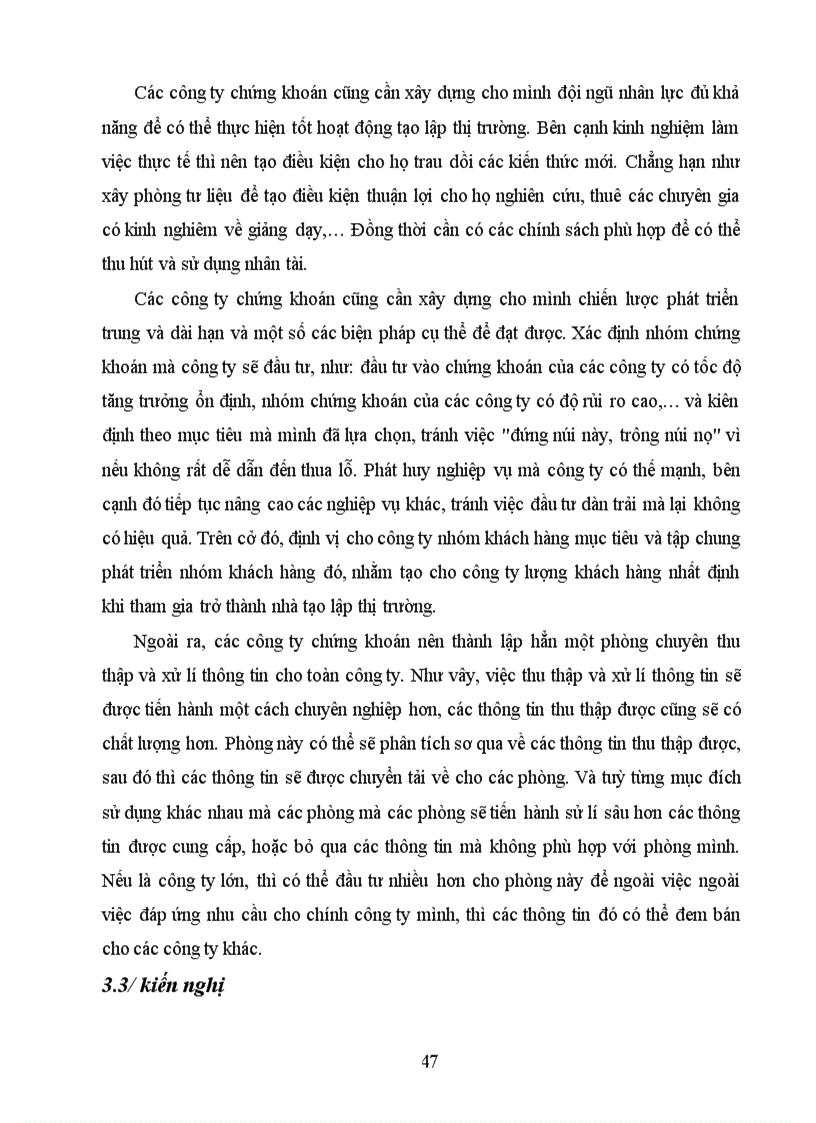 image for page Phát triển hoạt động tạo lập thị trường của Công ty chứng khoán Ngân hàng Công thương Việt Nam