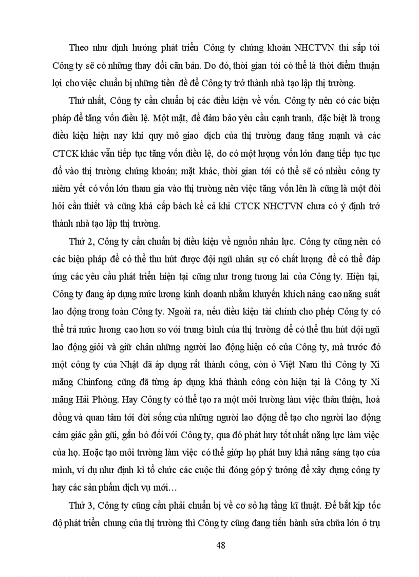 image for page Phát triển hoạt động tạo lập thị trường của Công ty chứng khoán Ngân hàng Công thương Việt Nam