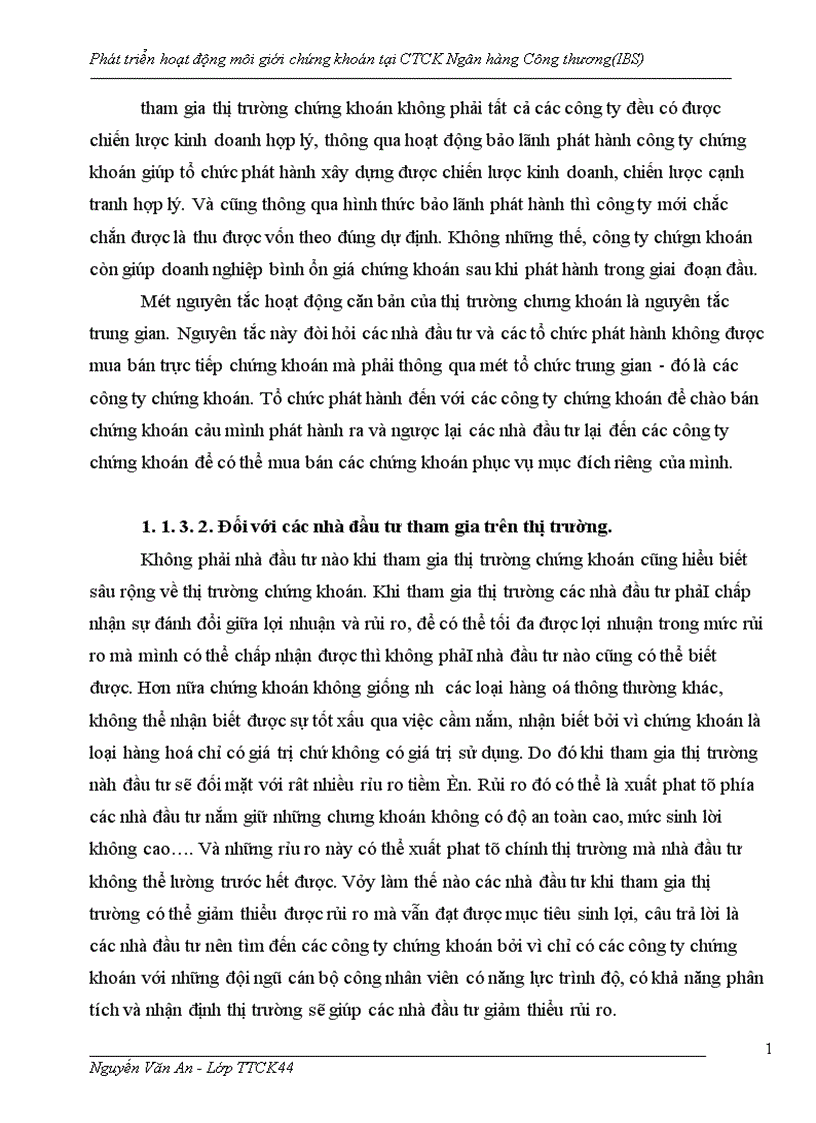 image for page Giải pháp phát triển hoạt động môi giới tại công ty chứng khoán Ngân hàng Công thương Việt Nam