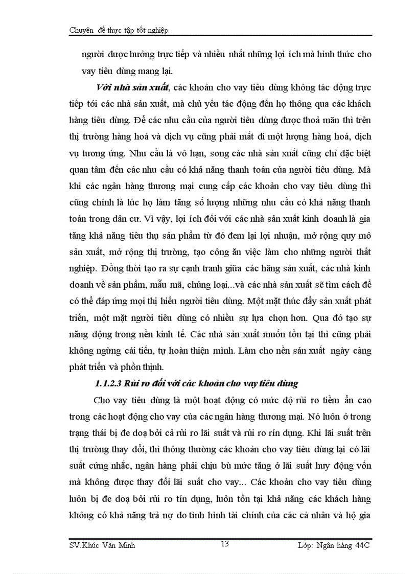 image for page Nâng cao chất lượng cho vay tiêu dùng tại Sở giao dịch I NHCTVN 1