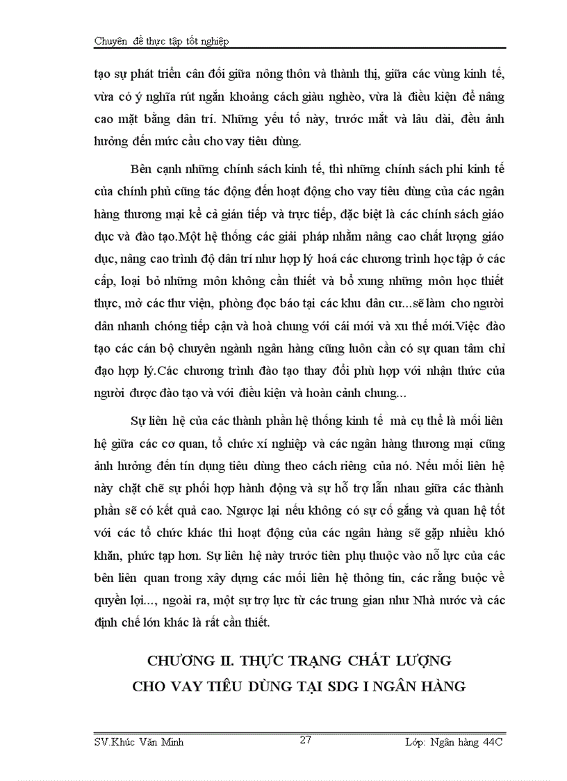 image for page Nâng cao chất lượng cho vay tiêu dùng tại Sở giao dịch I NHCTVN 1