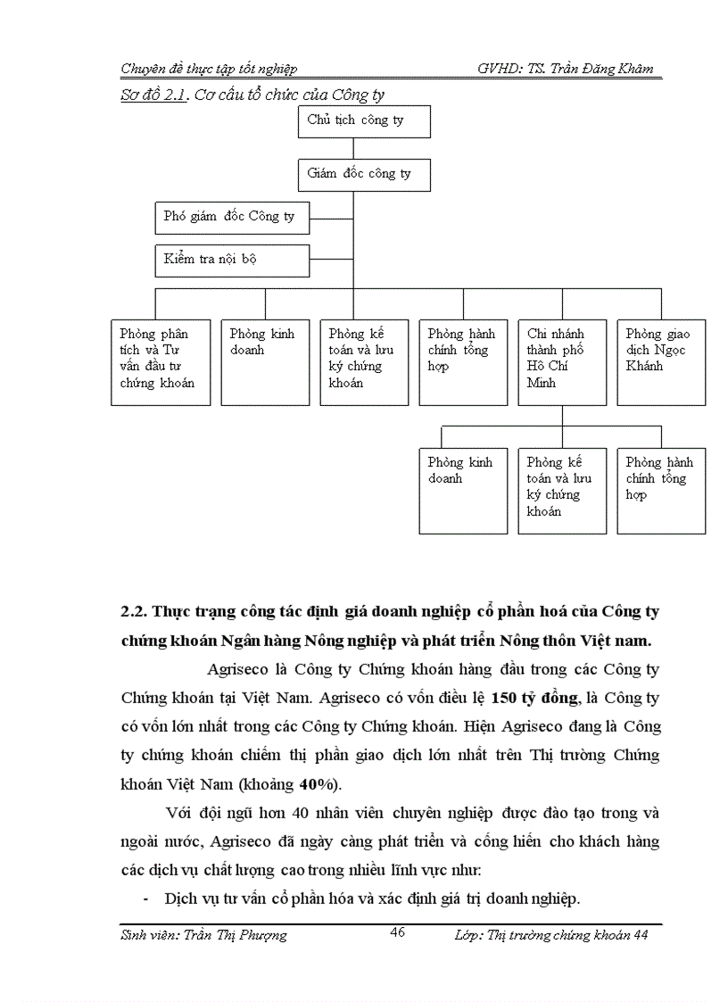 image for page Hoàn thiện công tác định giá doanh nghiệp cổ phần hoá tại Công ty chứng khoán NHNO PTNT Việt Nam