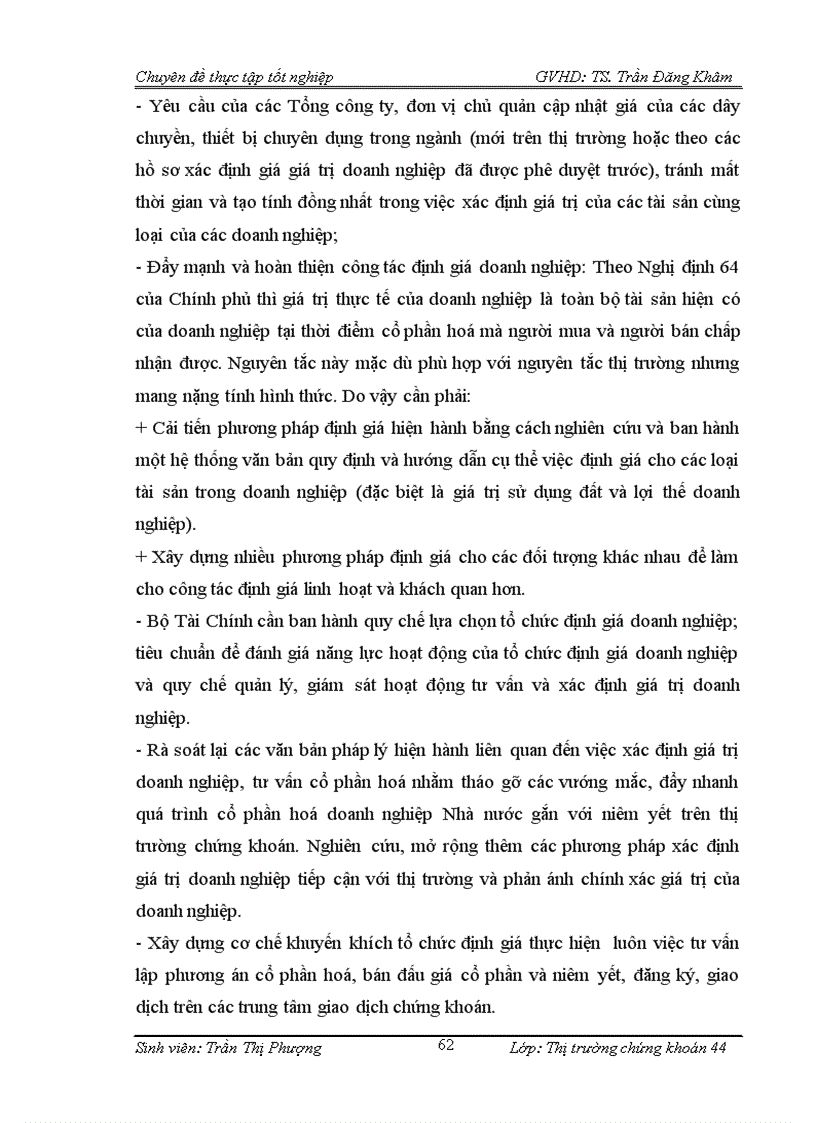 image for page Hoàn thiện công tác định giá doanh nghiệp cổ phần hoá tại Công ty chứng khoán NHNO PTNT Việt Nam