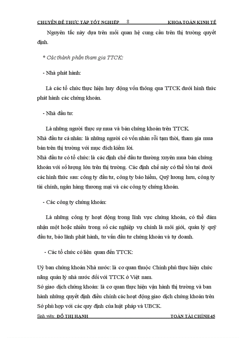 image for page Phân tích động thái giá cổ phiếu và tính thanh khoản của một số cổ phiếu trên thị trường chứng khoán VN