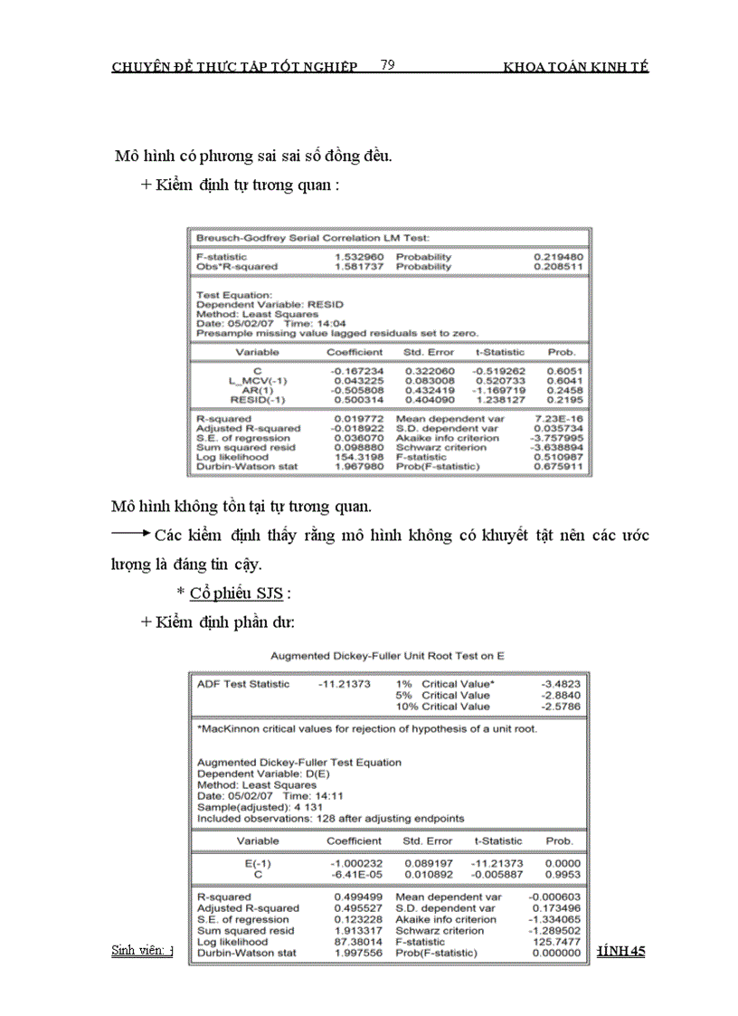 image for page Phân tích động thái giá cổ phiếu và tính thanh khoản của một số cổ phiếu trên thị trường chứng khoán VN