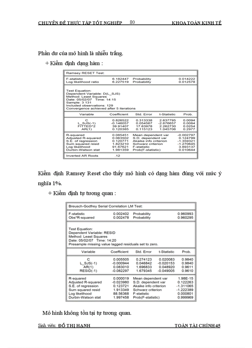 image for page Phân tích động thái giá cổ phiếu và tính thanh khoản của một số cổ phiếu trên thị trường chứng khoán VN