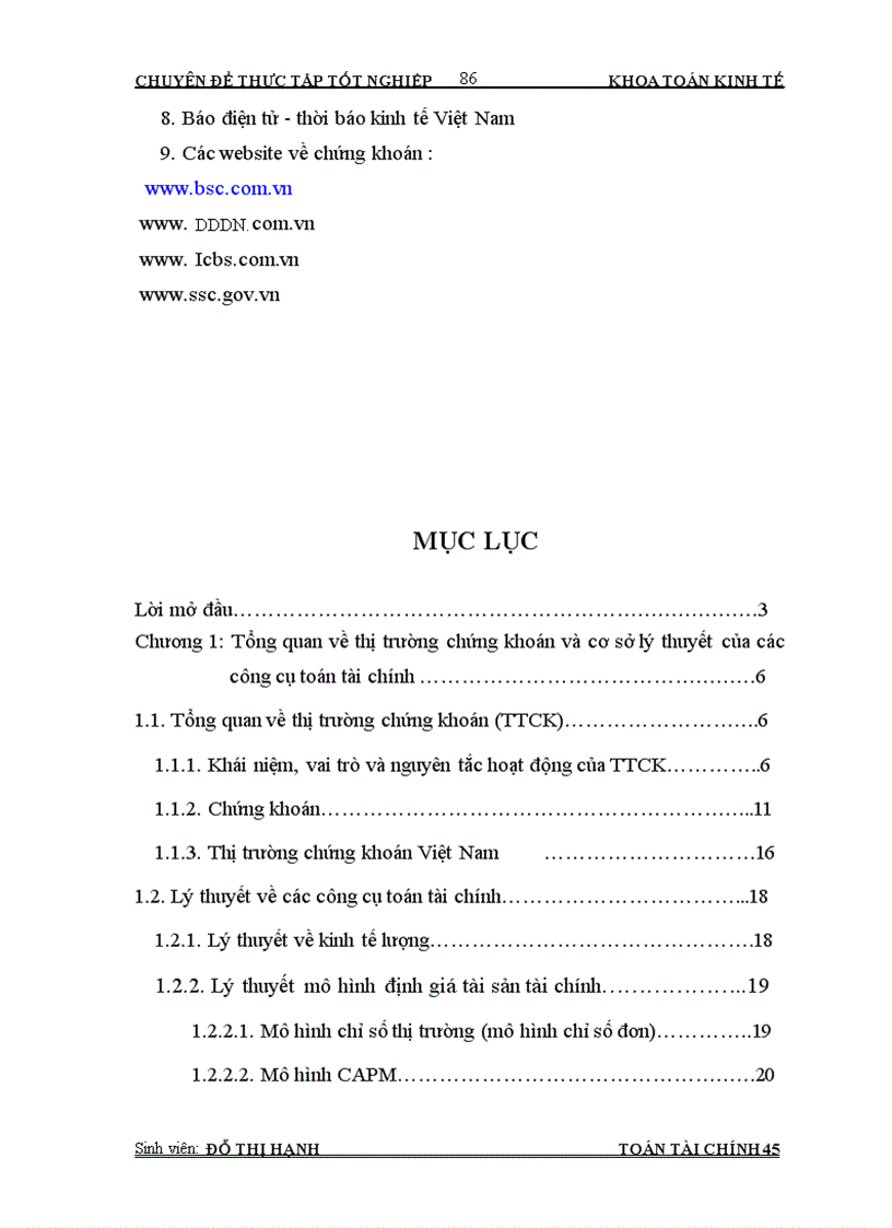 image for page Phân tích động thái giá cổ phiếu và tính thanh khoản của một số cổ phiếu trên thị trường chứng khoán VN
