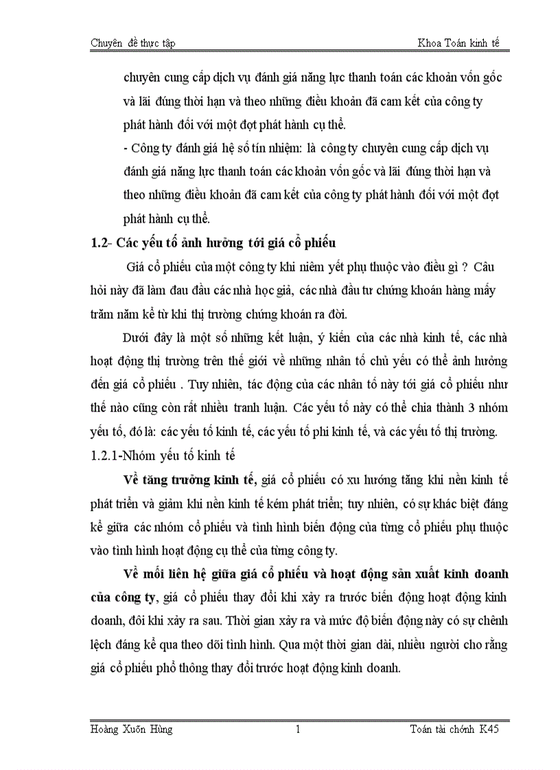 image for page Xác định giá trị cổ phiếu của công ty cổ phần phát triển nhà Thủ Đức