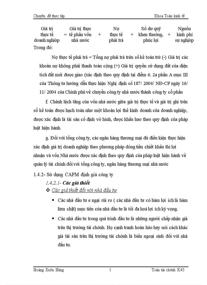 image for page Xác định giá trị cổ phiếu của công ty cổ phần phát triển nhà Thủ Đức