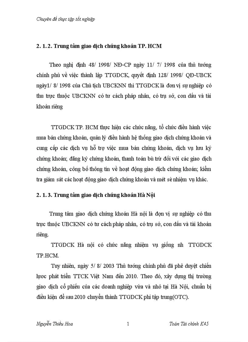 image for page Tổng quan về thị trường chứng khoán việt nam