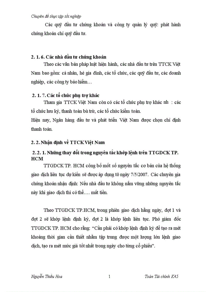 image for page Tổng quan về thị trường chứng khoán việt nam