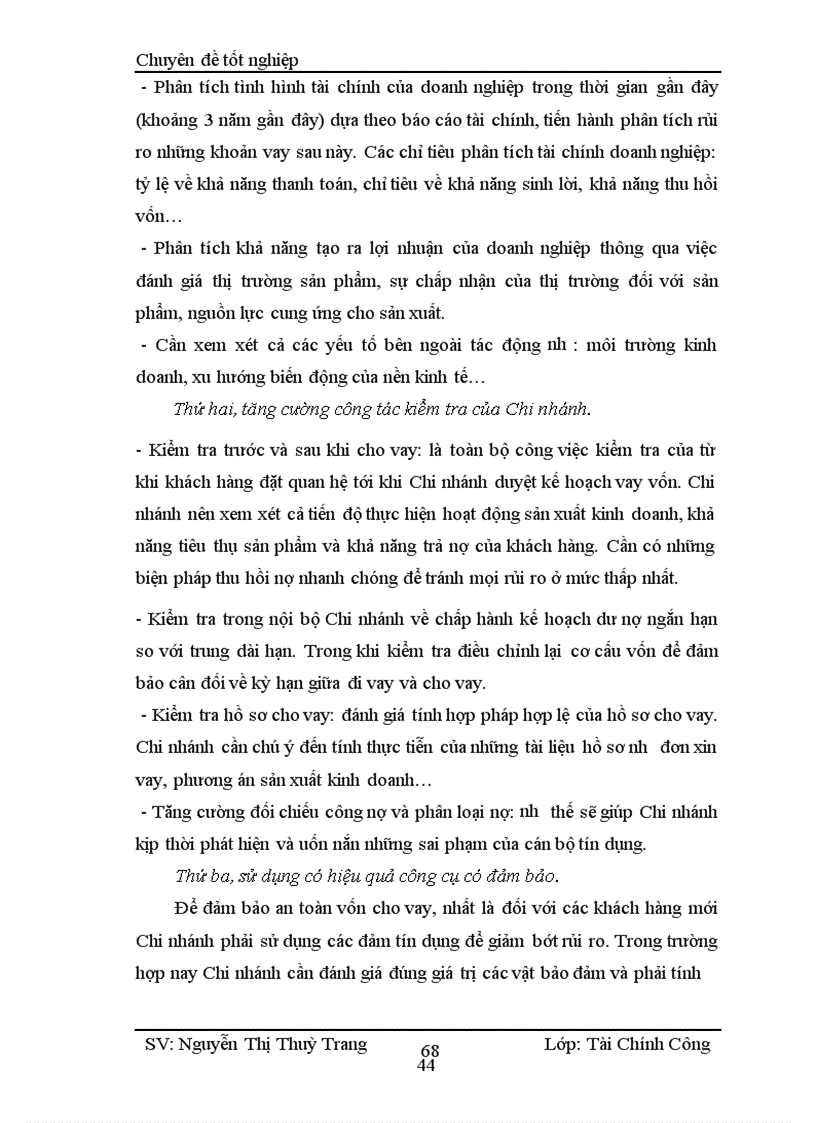 image for page Giải pháp mở rộng tín dụng trung dài hạn tại NHNo PTNT chi nhánh Láng Hạ