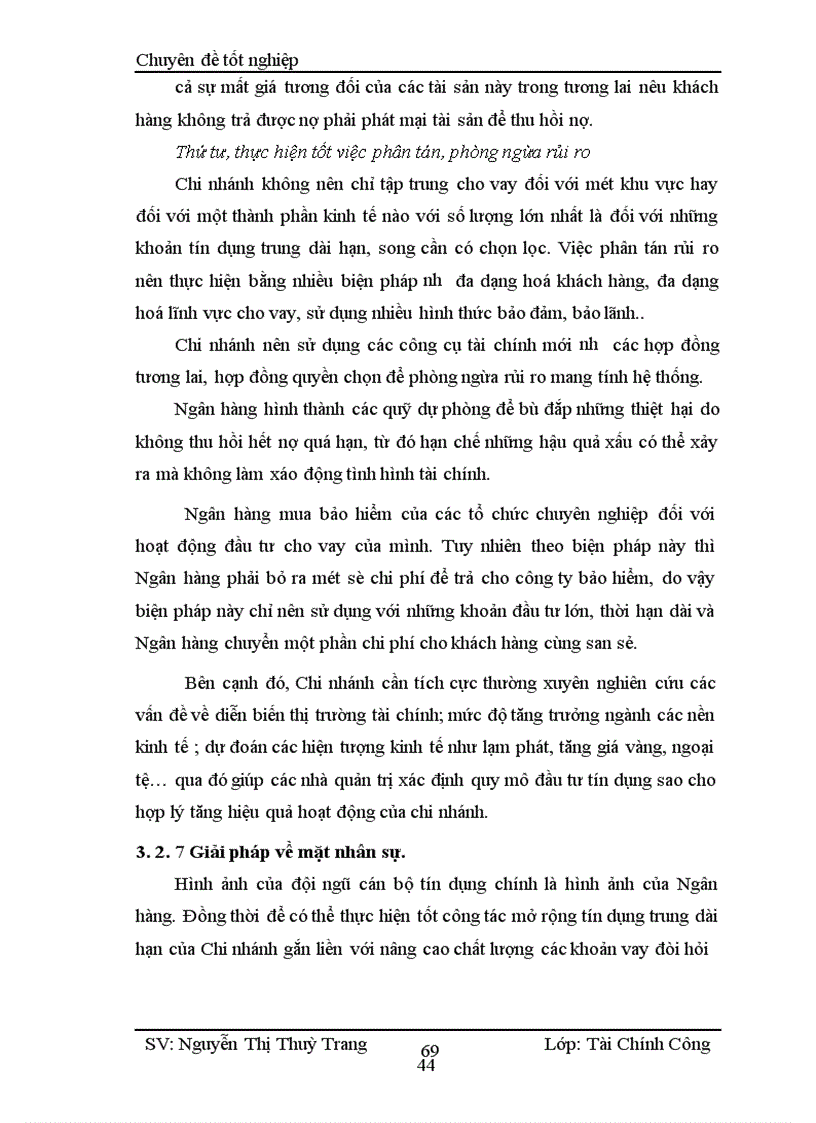 image for page Giải pháp mở rộng tín dụng trung dài hạn tại NHNo PTNT chi nhánh Láng Hạ