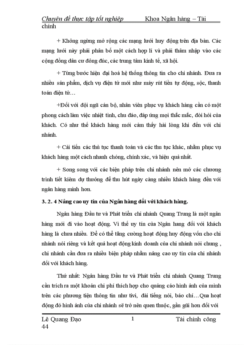 image for page Giải pháp tăng cường huy động vốn tại Ngân hàng Đầu tư và Phát triển chi nhánh Quang Trung