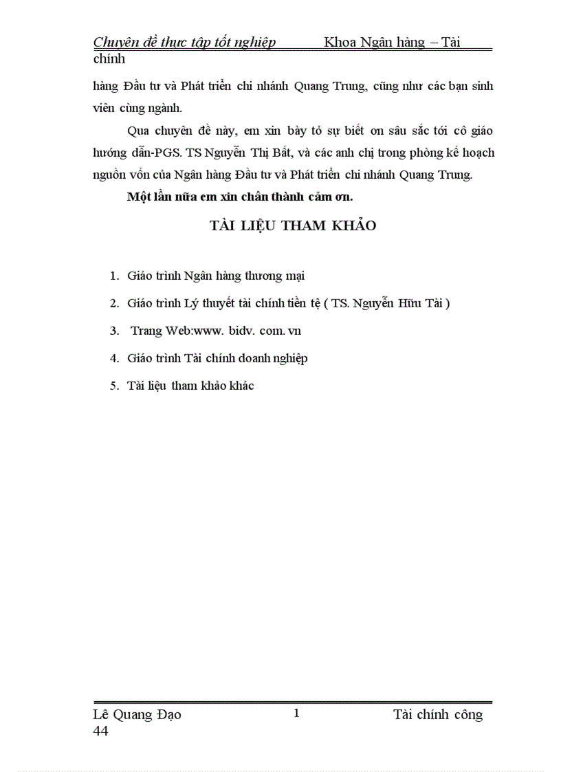 image for page Giải pháp tăng cường huy động vốn tại Ngân hàng Đầu tư và Phát triển chi nhánh Quang Trung
