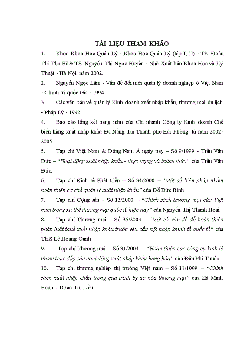 image for page Một số giải pháp nhằm hoàn thiện công tác quản lý hoạt động xuất nhập khẩu tại Chi nhánh Công ty Kinh doanh Chế biến hàng xuất nhập khẩu tại Thành phố Hải Phòng