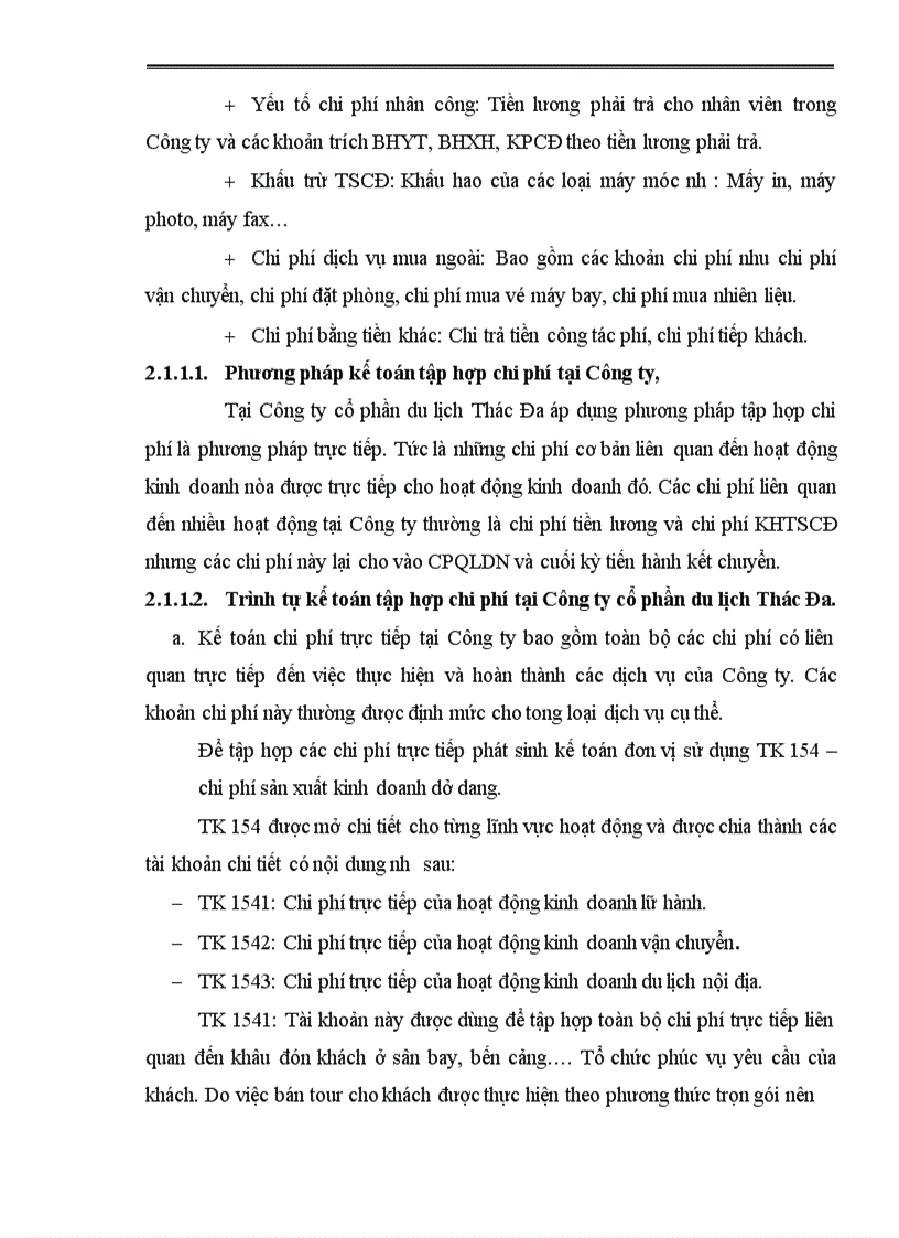 image for page tổ chức công tác kế toán chi phí doanh thu và xác định kết quả kinh doanh dịch vụ tại công ty cổ phần du lịch Thác Đa 1