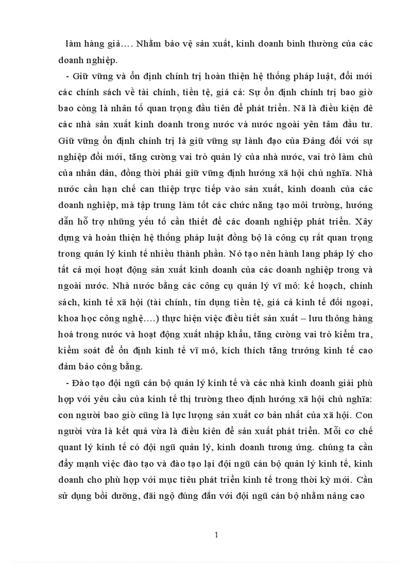 image for page Vai trò của nhà nước trong nền kinh tế thị trường định hướng XHCN ở nước ta hiện nay Hà nội 2005 đặt vấn Đề