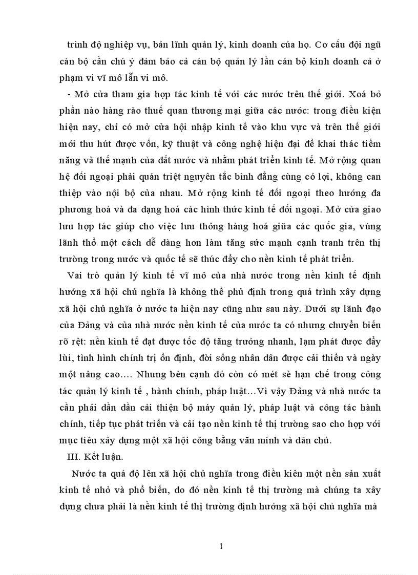 image for page Vai trò của nhà nước trong nền kinh tế thị trường định hướng XHCN ở nước ta hiện nay Hà nội 2005 đặt vấn Đề