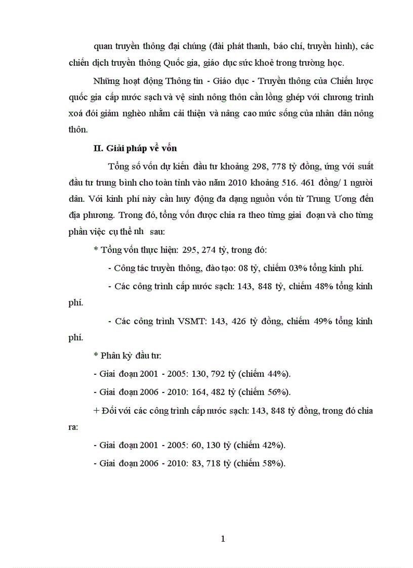 image for page Thực trạng và một số giải pháp cung cấp nước sạch và vệ sinh môi trường nông thôn tỉnh Hưng Yên