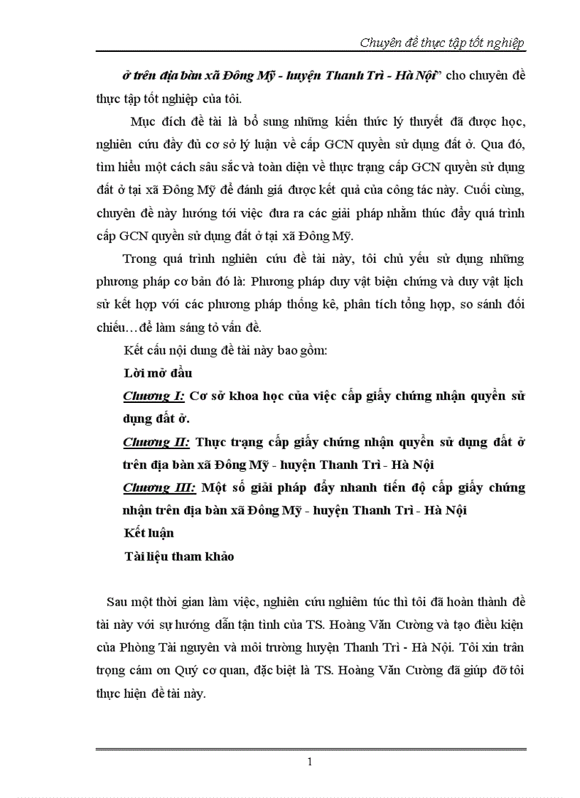 image for page Đánh giá kết quả công tác công tác đăng ký cấp giấy chưng nhận quyền sử dụng đất ở trên địa bàn xã Đông Mỹ huyện Thanh Trì Hà Nội