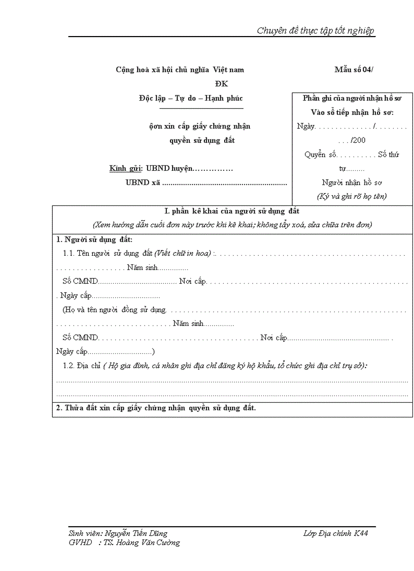 image for page Đánh giá kết quả công tác công tác đăng ký cấp giấy chưng nhận quyền sử dụng đất ở trên địa bàn xã Đông Mỹ huyện Thanh Trì Hà Nội