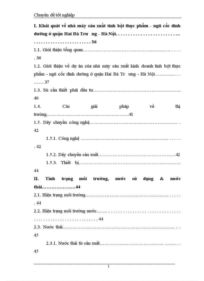 image for page Tính phí bảo vệ môi trường đối với nước thải của dự án nhà máy sản xuất tinh bột thực phẩm ngũ cốc dinh dưỡng ở quận Hai Bà Trưng Hà Nội