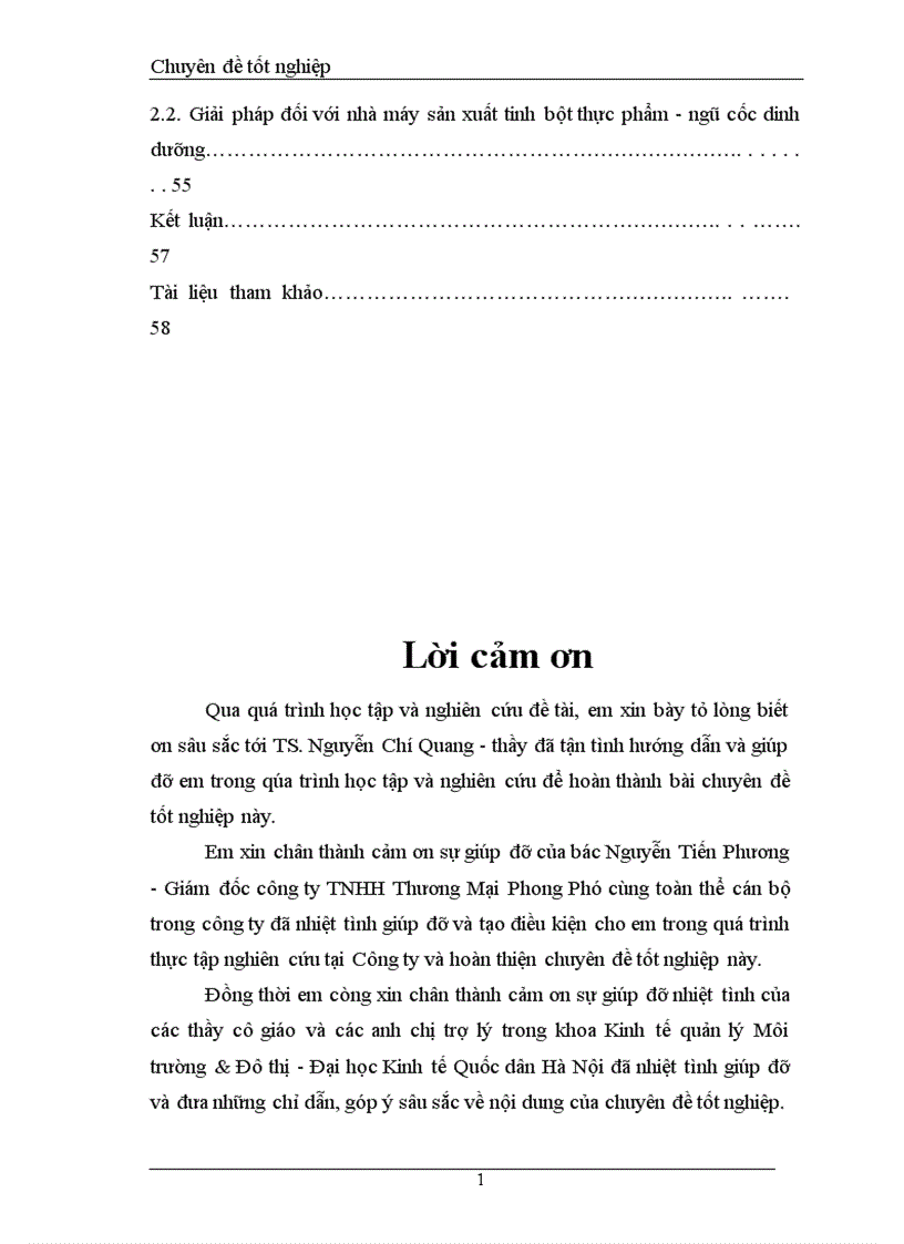 image for page Tính phí bảo vệ môi trường đối với nước thải của dự án nhà máy sản xuất tinh bột thực phẩm ngũ cốc dinh dưỡng ở quận Hai Bà Trưng Hà Nội