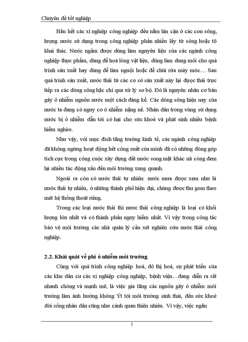 image for page Tính phí bảo vệ môi trường đối với nước thải của dự án nhà máy sản xuất tinh bột thực phẩm ngũ cốc dinh dưỡng ở quận Hai Bà Trưng Hà Nội