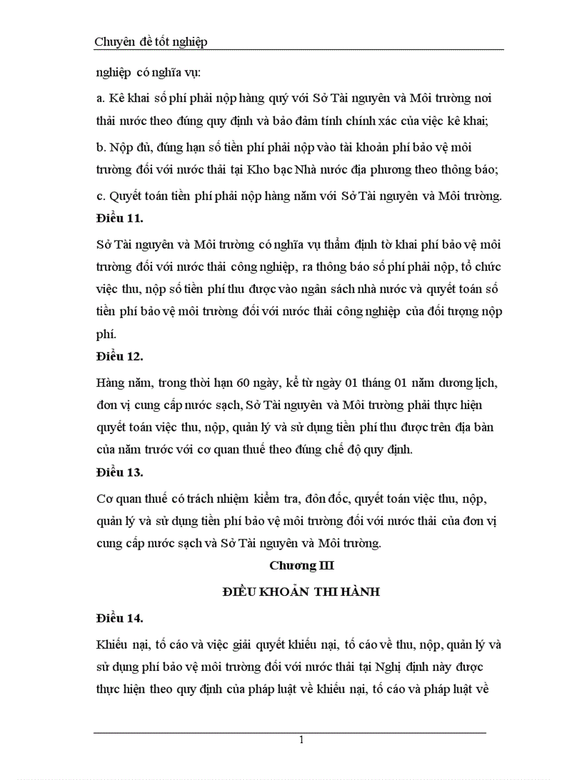 image for page Tính phí bảo vệ môi trường đối với nước thải của dự án nhà máy sản xuất tinh bột thực phẩm ngũ cốc dinh dưỡng ở quận Hai Bà Trưng Hà Nội