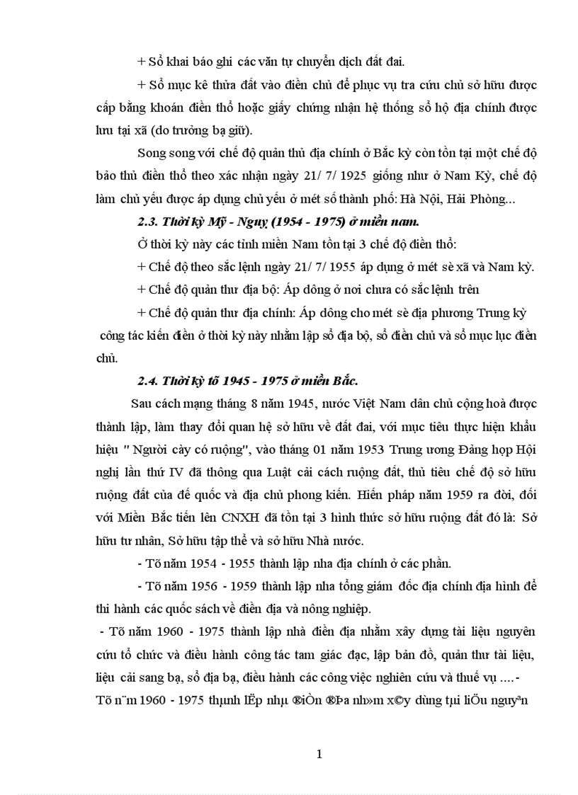image for page Đánh giá công tác đăng ký đất đai cấp giấy CNQSDĐ trên địa bàn huyện Yên sơn Tỉnh Tuyên Quang giai đoạn 1993 2005