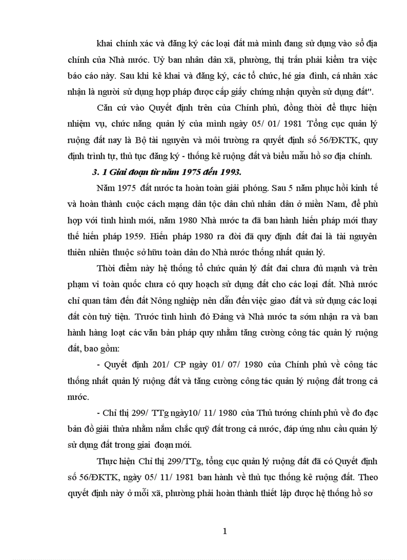 image for page Đánh giá công tác đăng ký đất đai cấp giấy CNQSDĐ trên địa bàn huyện Yên sơn Tỉnh Tuyên Quang giai đoạn 1993 2005