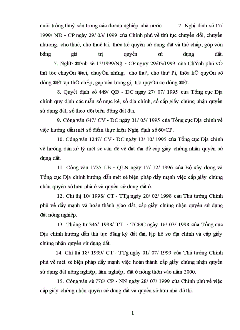 image for page Đánh giá công tác đăng ký đất đai cấp giấy CNQSDĐ trên địa bàn huyện Yên sơn Tỉnh Tuyên Quang giai đoạn 1993 2005