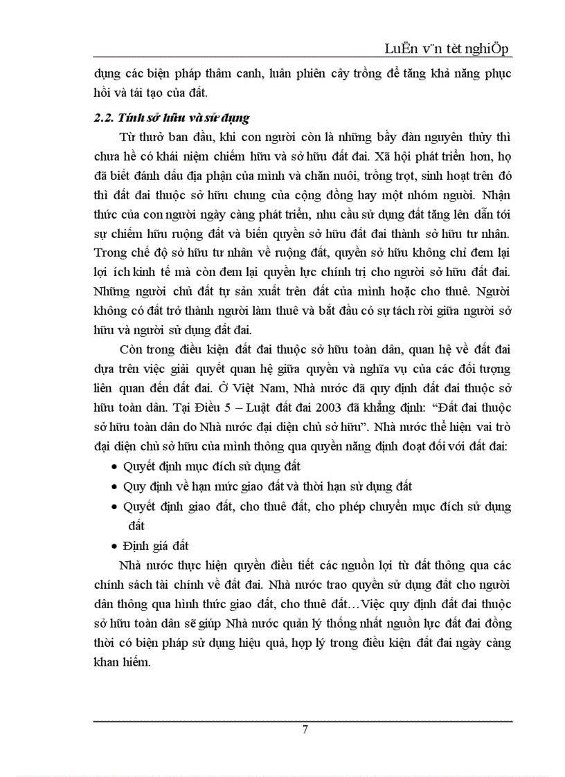 image for page Nghiên cứu thực trạng và đề xuất một số giải pháp nâng cao hiệu quả quản lý đất nông nghiệp trên địa bàn huyện Thanh Trì Hà Nội