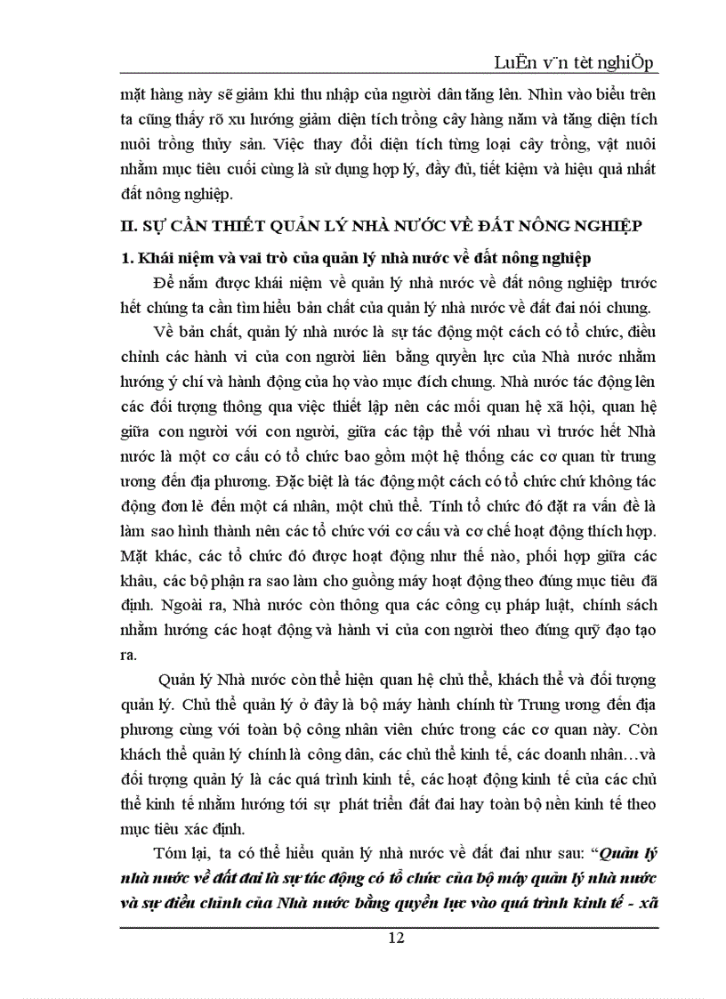 image for page Nghiên cứu thực trạng và đề xuất một số giải pháp nâng cao hiệu quả quản lý đất nông nghiệp trên địa bàn huyện Thanh Trì Hà Nội