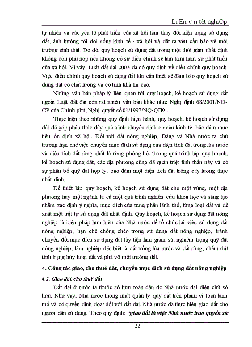 image for page Nghiên cứu thực trạng và đề xuất một số giải pháp nâng cao hiệu quả quản lý đất nông nghiệp trên địa bàn huyện Thanh Trì Hà Nội