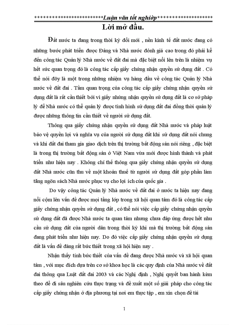 image for page Nghiên cứu thực trạng và đề xuất một số giải pháp cho công tác cấp GCNQSDĐ ở trên địa bàn phường Vĩnh Hưng Quận Hoàng Mai Thành phố Hà Nội