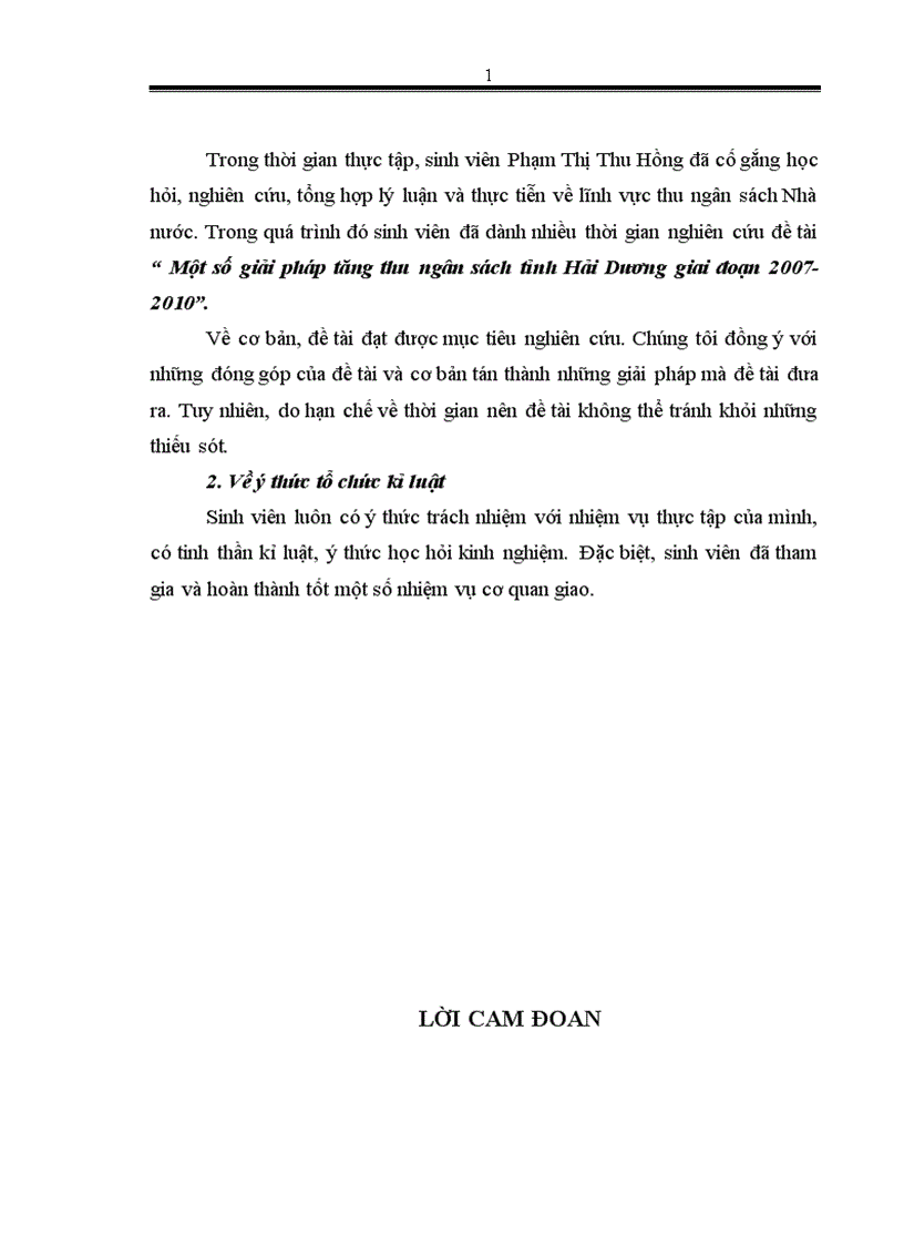 image for page Một số giải pháp tăng thu ngân sách tỉnh Hải Dương giai đoạn 2007 2010