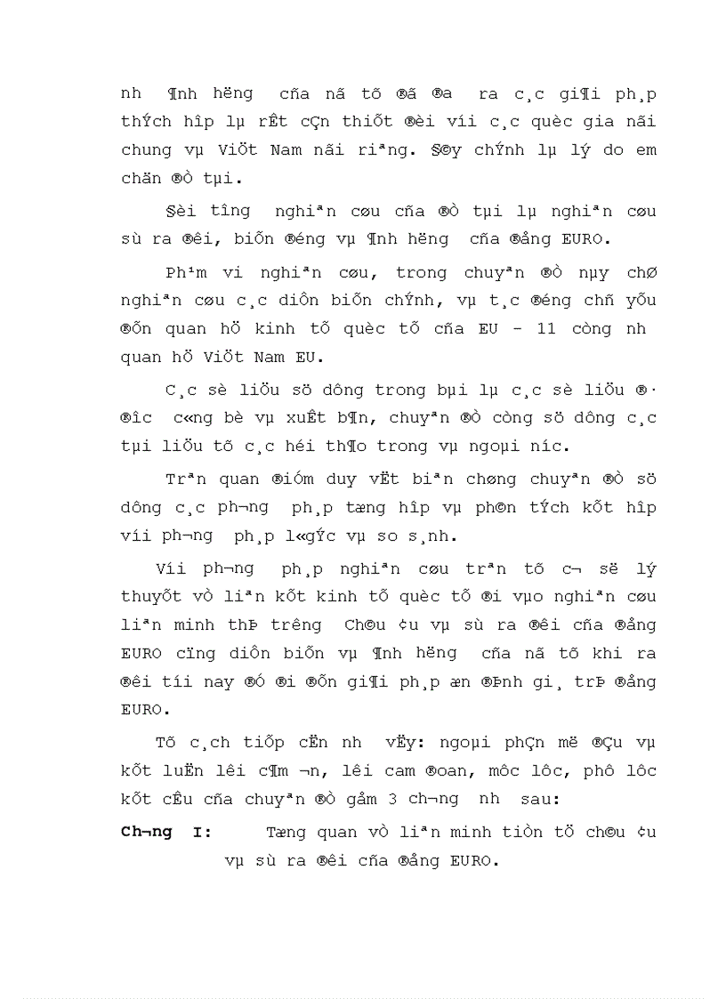 image for page Tình hình biến động và tác động của đồng EURO từ khi ra đời tới nay
