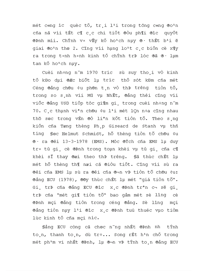 image for page Tình hình biến động và tác động của đồng EURO từ khi ra đời tới nay