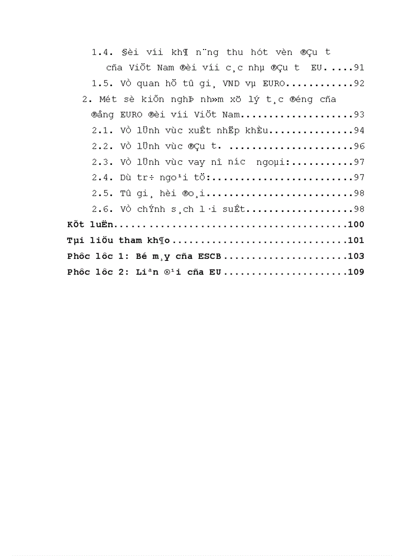 image for page Tình hình biến động và tác động của đồng EURO từ khi ra đời tới nay