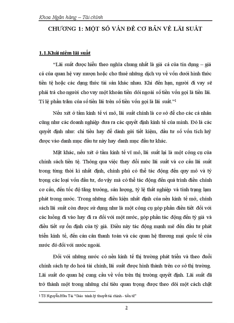 image for page Tìm hiểu về lãi suất ở Việt Nam 1