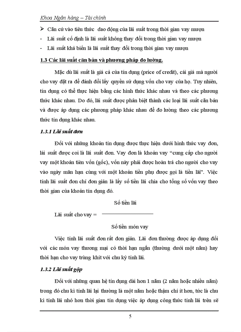 image for page Tìm hiểu về lãi suất ở Việt Nam 1