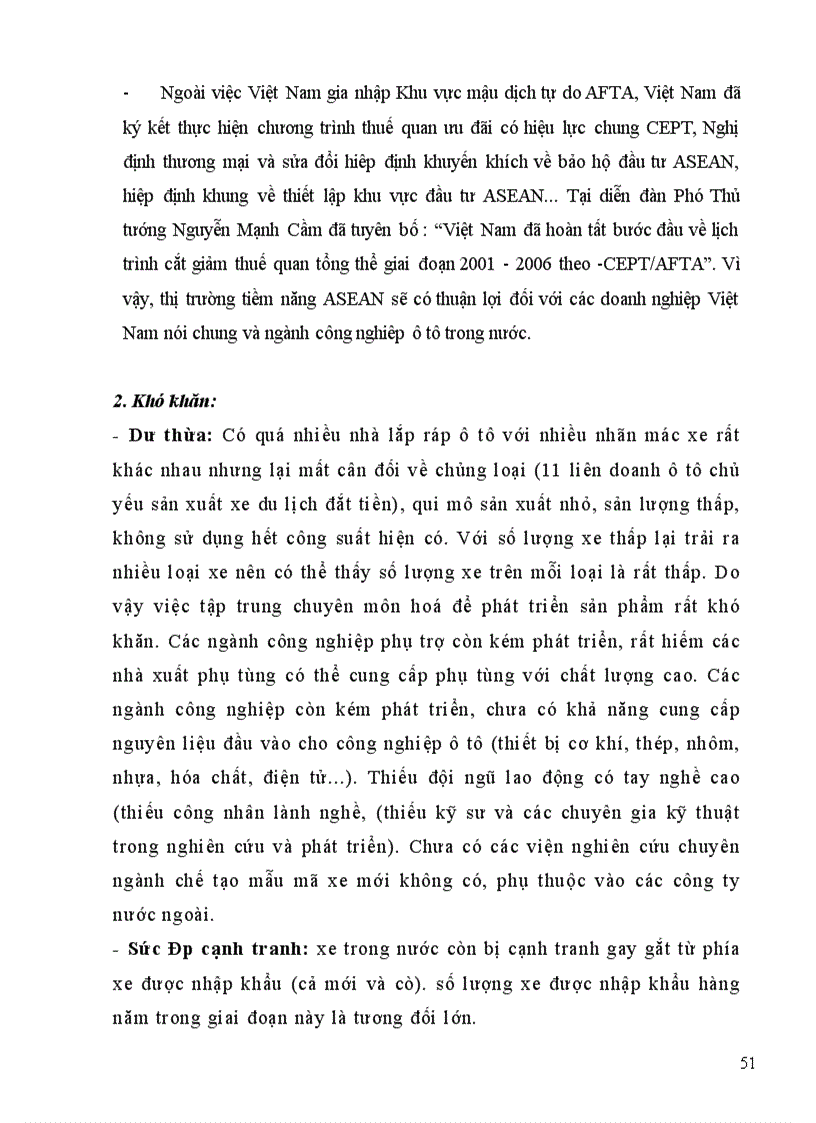 image for page Ngành công nghiệp ô tô Việt Nam hướng tới hội nhập khu vực thực hiện AFTA 2006
